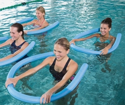Aqua-Gymnastik-Rücken